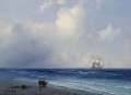 vue sur la mer 1865 Romantique Ivan Aivazovsky russe